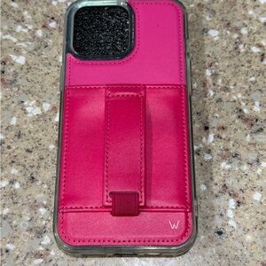 Walli Pink iPhone 16 pro max case